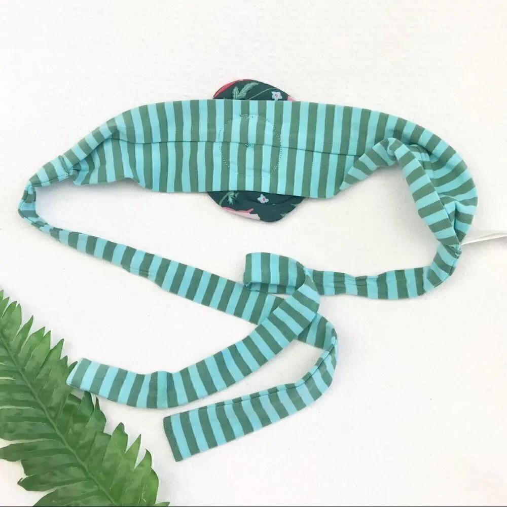 Matilda Jane Flower Striped Headband/ Sash
